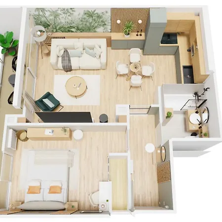 Appartement Sweet Dove - Cocon De Charme, Balcon&parking Privé Chambéry